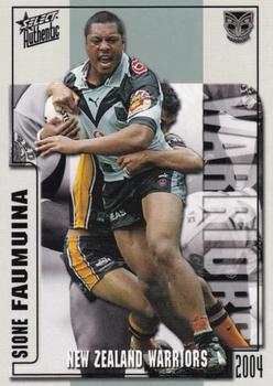 2004 Select Authentic #162 Sione Faumuina Front